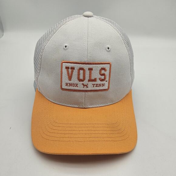 Tennessee Volunteers Hat Cap Snap Back Mens Orange White NCAA Football Trucker - Picture 1 of 10